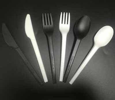 compostable biodegradable CPLA Cutlery knife fork spoon coffee stirrer